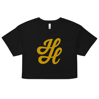 Hannah Hidalgo "Logo" Crop Top