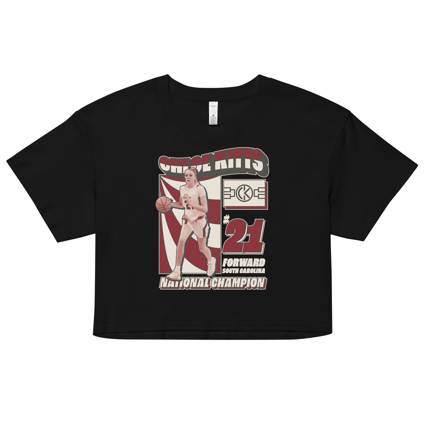 Chloe Kitts "National Champion" Crop Top