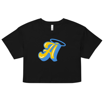 Angel Reese "Logo" Crop Top