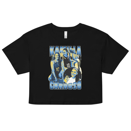 Kamilla Cardoso "Collage" Crop Tee