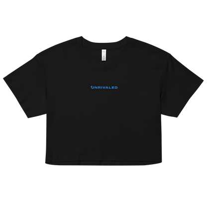 Unrivaled "Logo" Women’s Crop Top Black