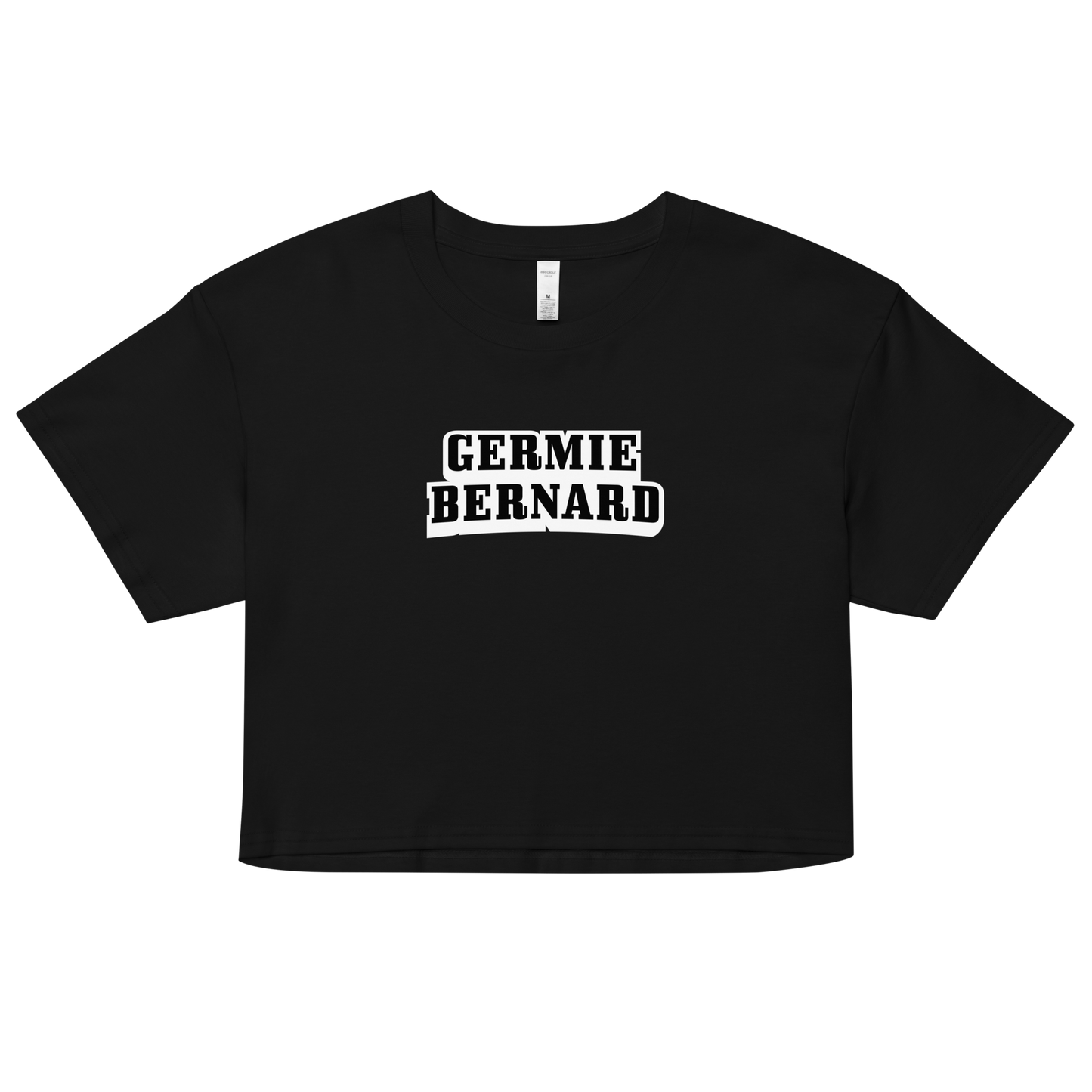 Germie Bernard "Logo" Crop Top
