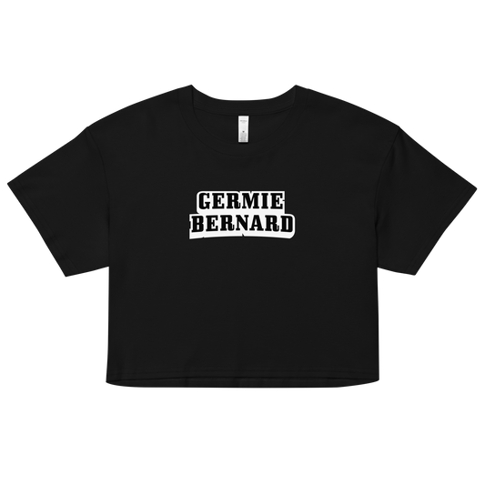 Germie Bernard "Logo" Crop Top