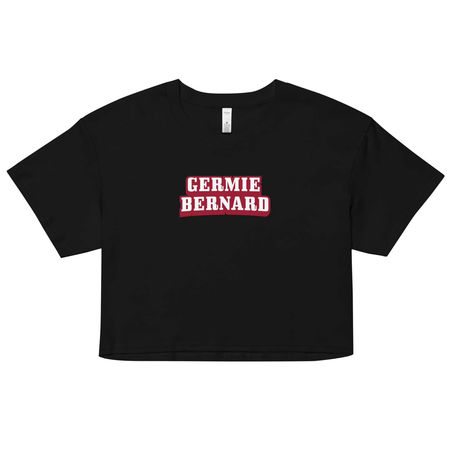 Germie Bernard "Logo" Crop Top