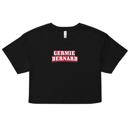 Germie Bernard "Logo" Crop Top