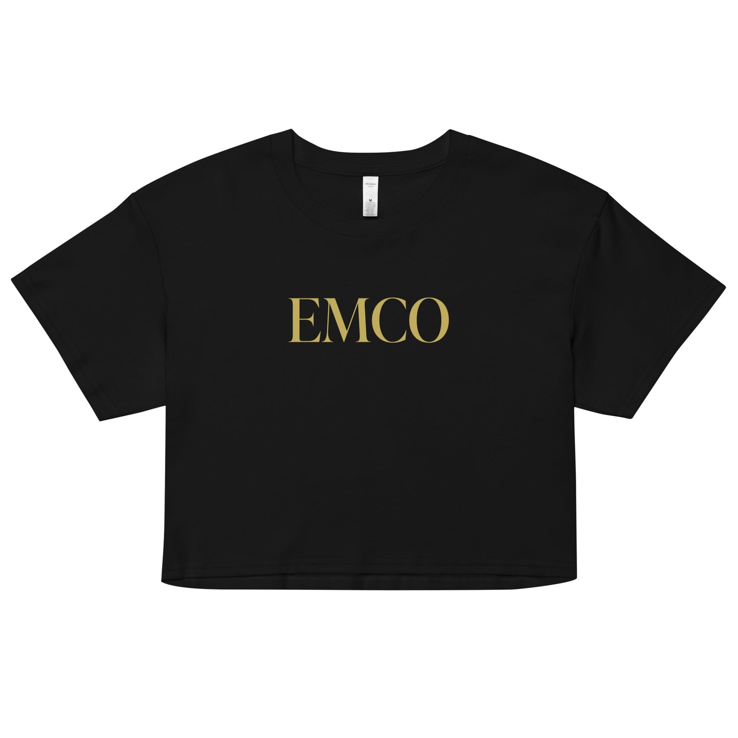 Emily Cole "Logo" Crop Top