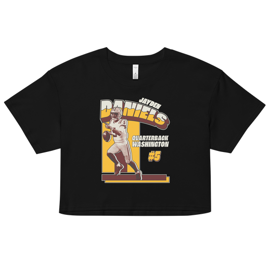 Jayden Daniels "Retro" Crop Top