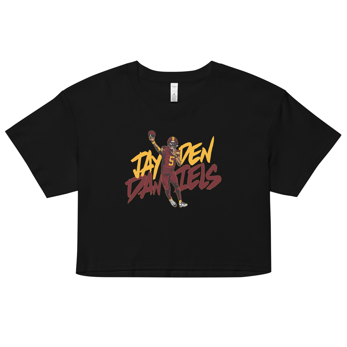 Jayden Daniels "Illustration" Crop Top