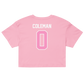 Keon Coleman "Breast Cancer Awareness Jersey" Crop Top