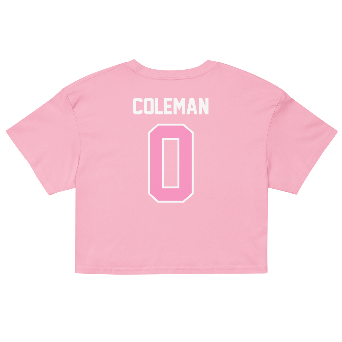 Keon Coleman "Breast Cancer Awareness Jersey" Crop Top