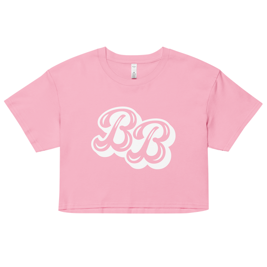 Angel Reese Pink Logo Crop Top