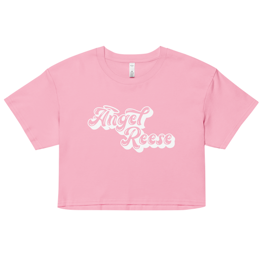 Angel Reese "Logo" Crop Top