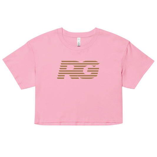 Rachel Glenn "Logo" Crop Top