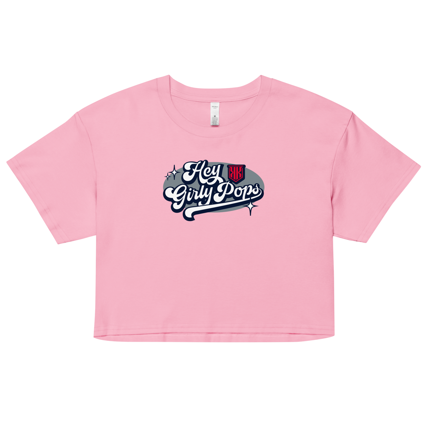KK Arnold "Hey Girly Pops" Crop Top