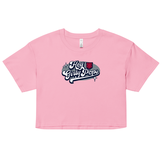 KK Arnold "Hey Girly Pops" Crop Top