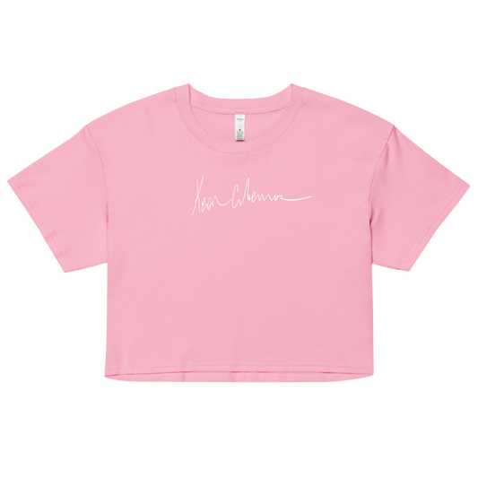 Keon Coleman "Breast Cancer Awareness Jersey" Crop Top