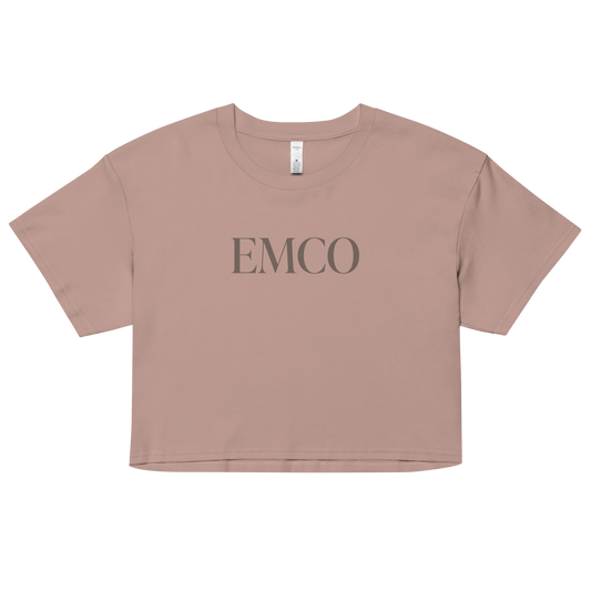 Emily Cole "Logo" Crop Top