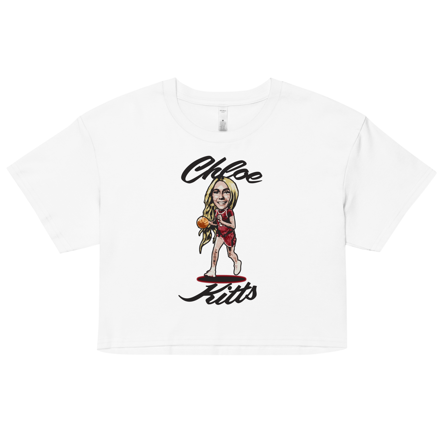 Chloe Kitts "Illustration" Crop Top