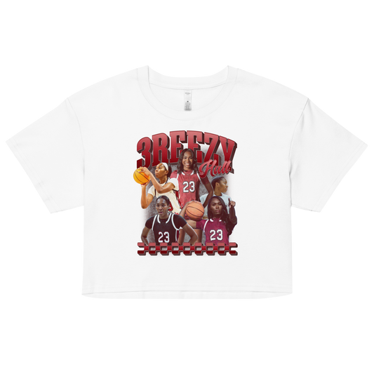 Bree Hall "Collage" Crop Top