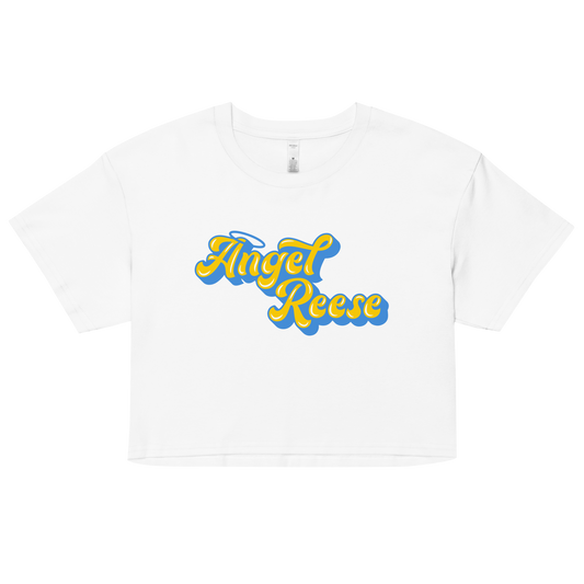 Angel Reese "Lockup Logo" Crop Top