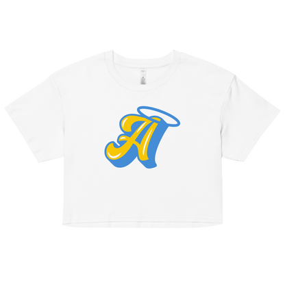 Angel Reese "Logo" Crop Top