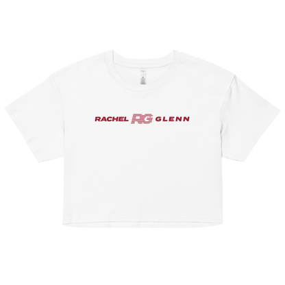 Rachel Glenn "Logo Lockup" Crop Top