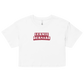 Germie Bernard "Logo" Crop Top