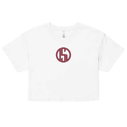 David Sanders Jr. "Logo" Crop Top
