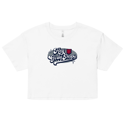 KK Arnold "Hey Girly Pops" Crop Top