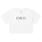 Emily Cole "Logo" Crop Top