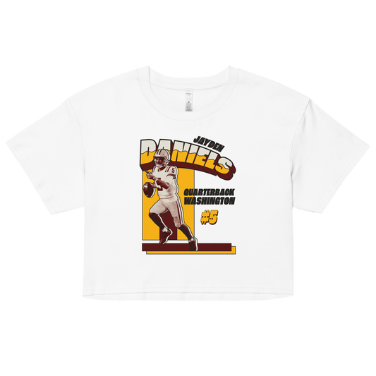 Jayden Daniels "Retro" Crop Top