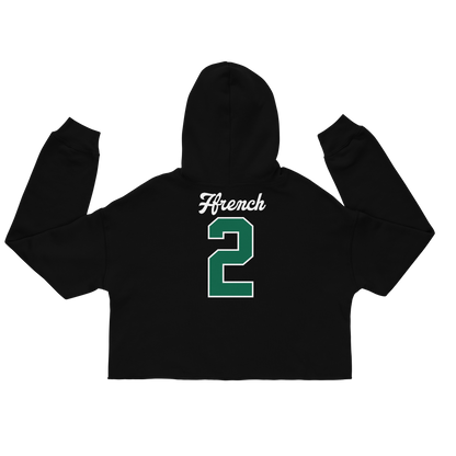 Jaime Ffrench  "Jersey" Cropped Hoodie
