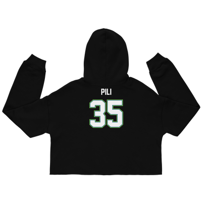 Alissa Pili "Jersey" Cropped Hoodie