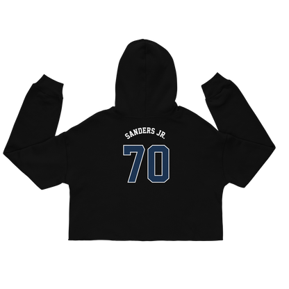 David Sanders Jr. "Jersey" Cropped Hoodie