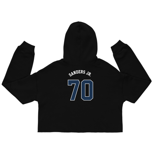 David Sanders Jr. "Jersey" Cropped Hoodie