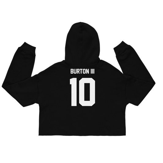 Caleb Burton III "Jersey" Cropped Hoodie