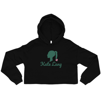 Kate Lang "Logo" Cropped Hoodie
