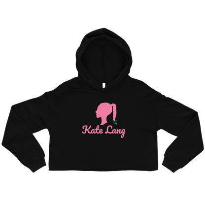 Kate Lang "Logo" Cropped Hoodie