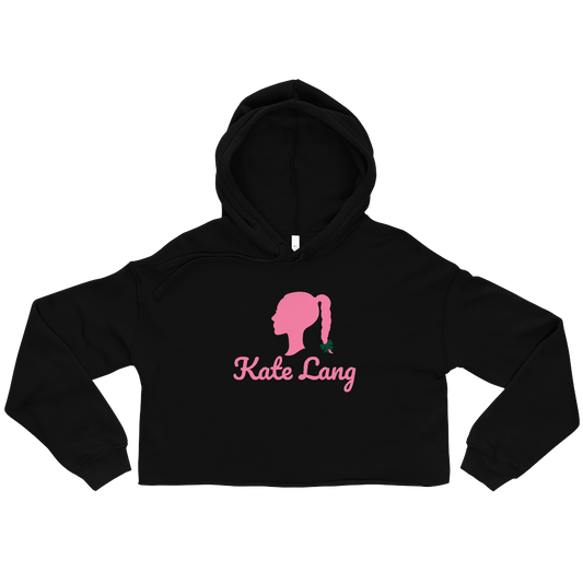 Kate Lang "Logo" Cropped Hoodie