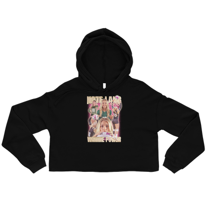 Kate Lang "Collage" Cropped Hoodie