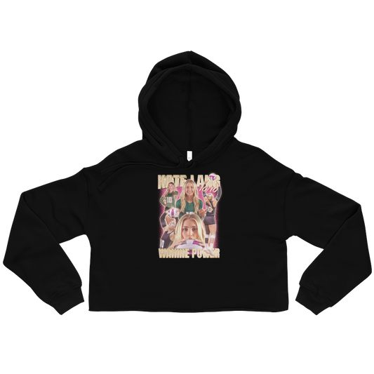 Kate Lang "Collage" Cropped Hoodie