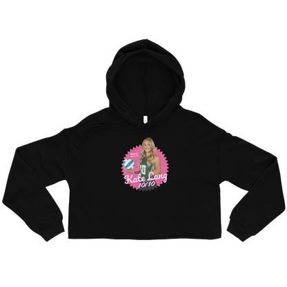 Kate Lang "Character Poster" Cropped Hoodie