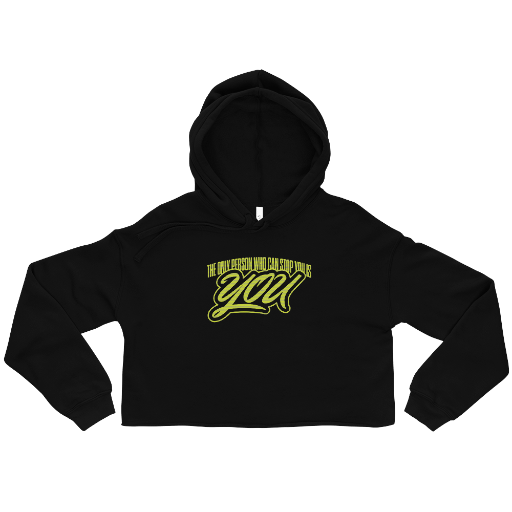 Natasha Howard "Motto" Cropped Hoodie