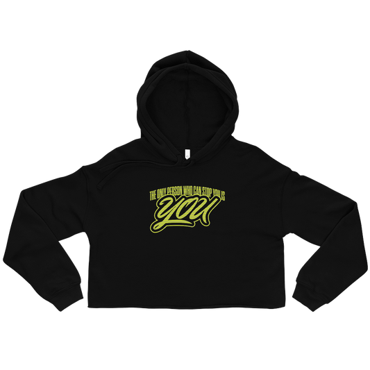 Natasha Howard "Motto" Cropped Hoodie