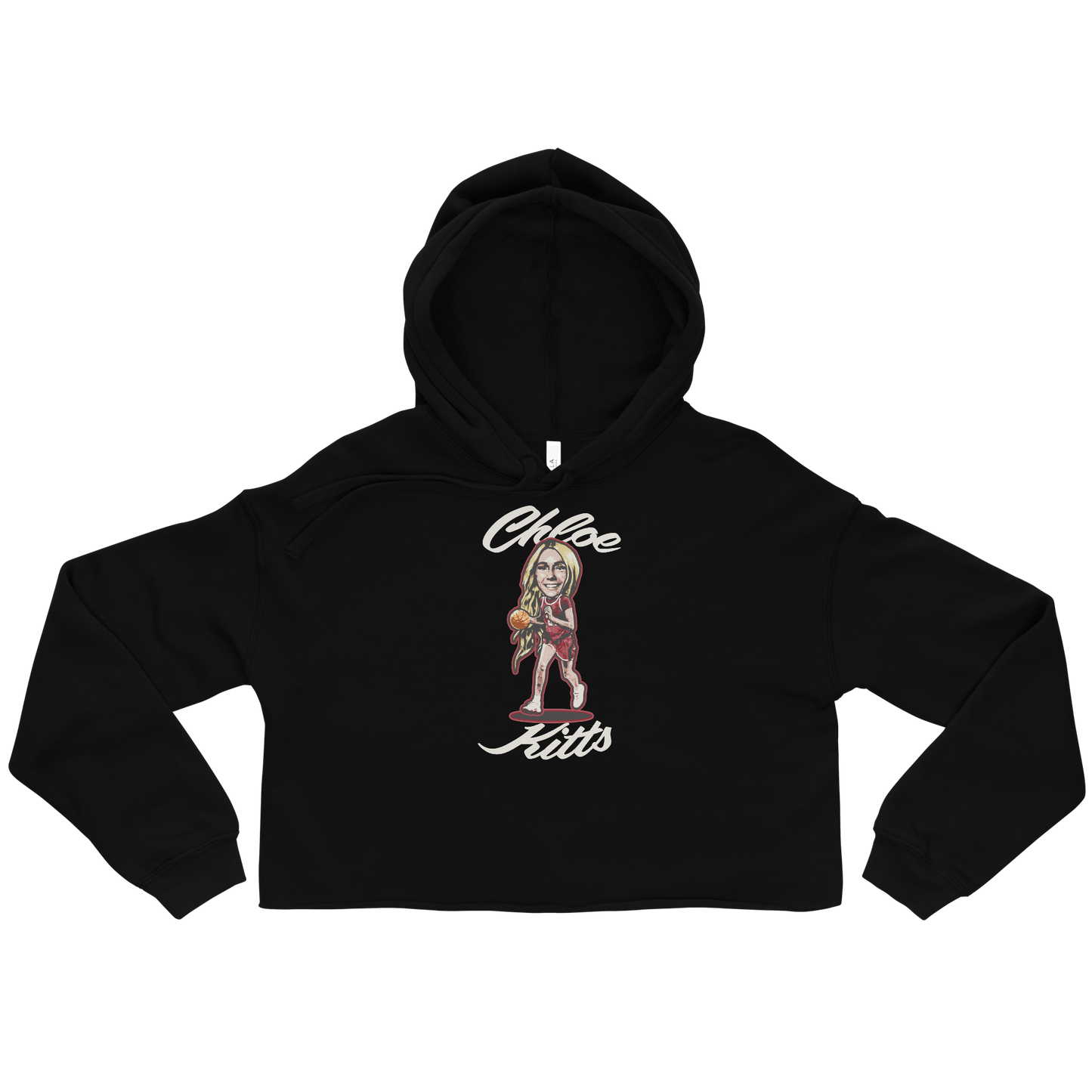 Chloe Kitts "Illustration" Cropped Hoodie