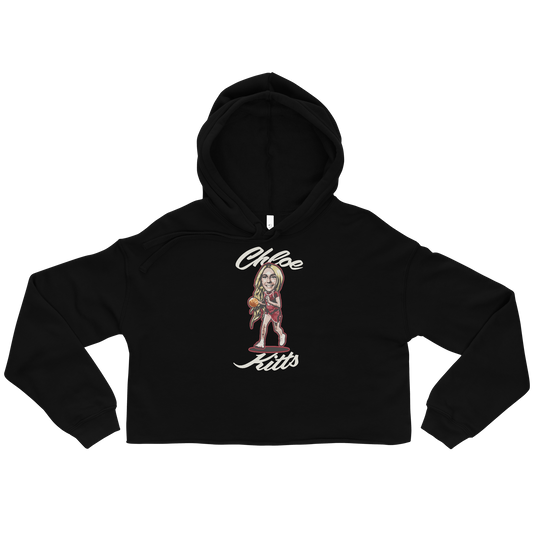 Chloe Kitts "Illustration" Cropped Hoodie