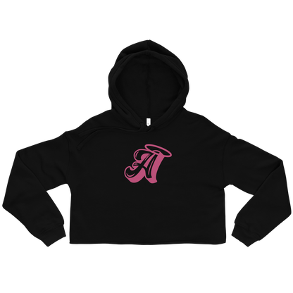 Angel Reese "Logo" Cropped Hoodie