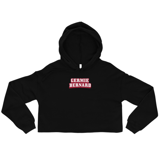 Germie Bernard "Logo" Cropped Hoodie