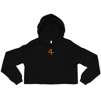 Eddie Lampkin "Collage" Cropped Hoodie