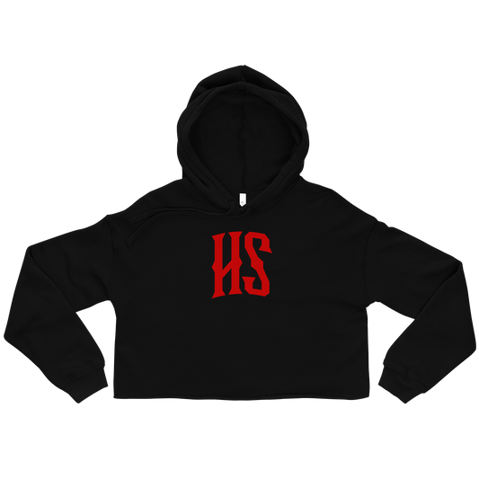 Hollywood Smothers "Logo" Cropped Hoodie